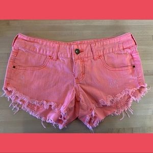 BILLABONG Laneway Coral Jean Shorts - Size 5